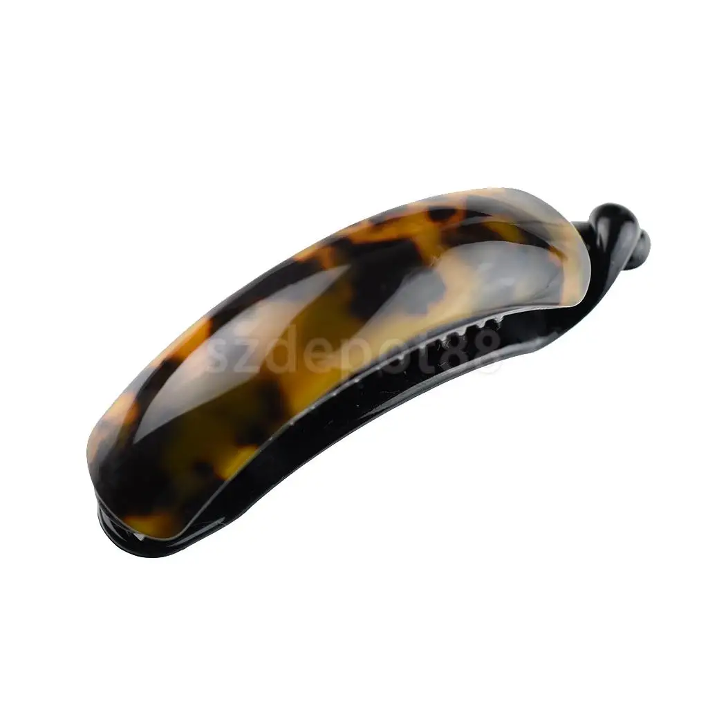 Large Long Banana Hair Clip Hairpin Acetate Headwear Ponytail Holder For Women Lady Girl |
