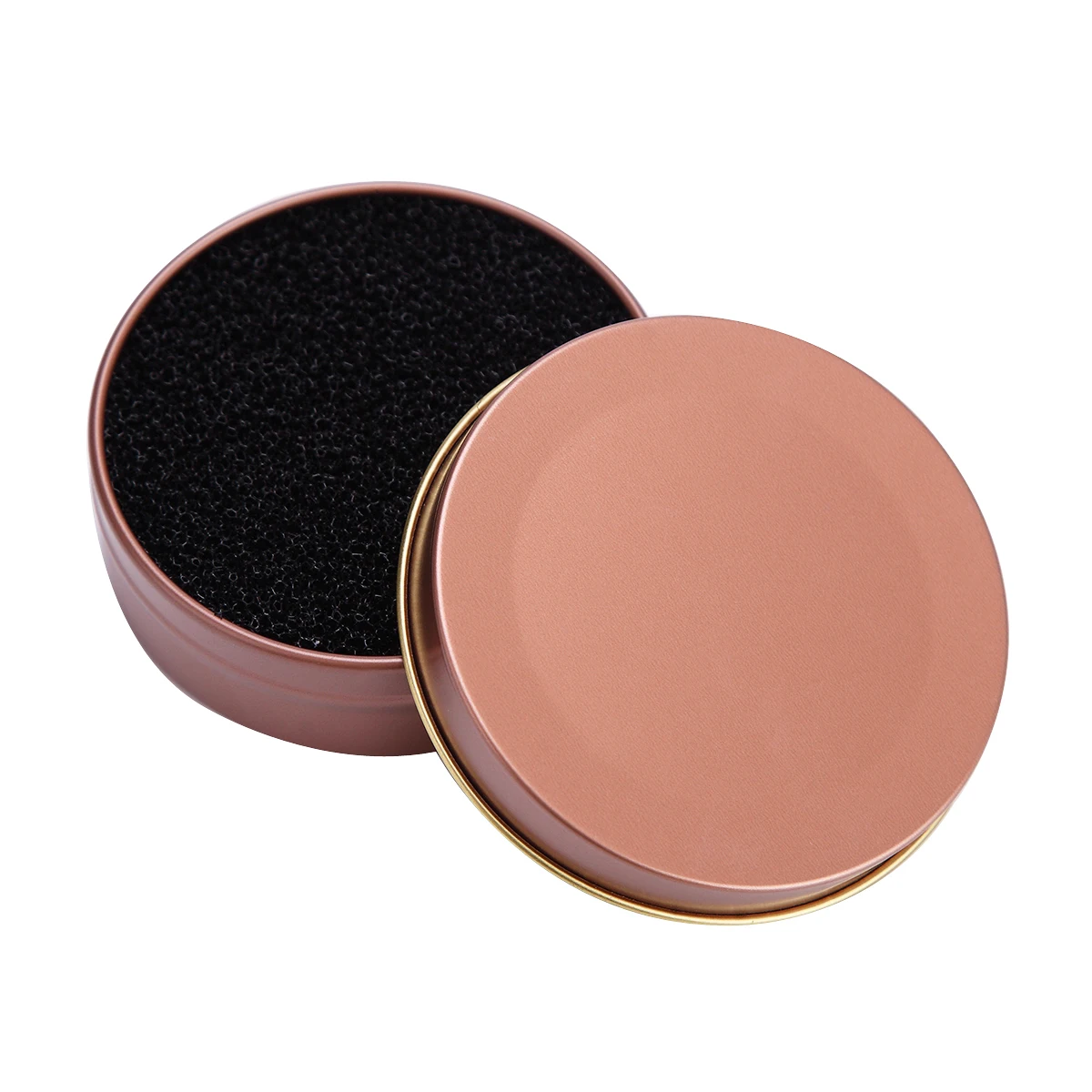 Круглая портативная Кисть для макияжа чистящая квадратная Губка кисти румян