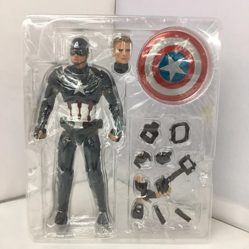 HKXZM фильм 15 см SHF Figuarts SHFiguarts Капитан Америка ПВХ фигурка Коллекционная модель