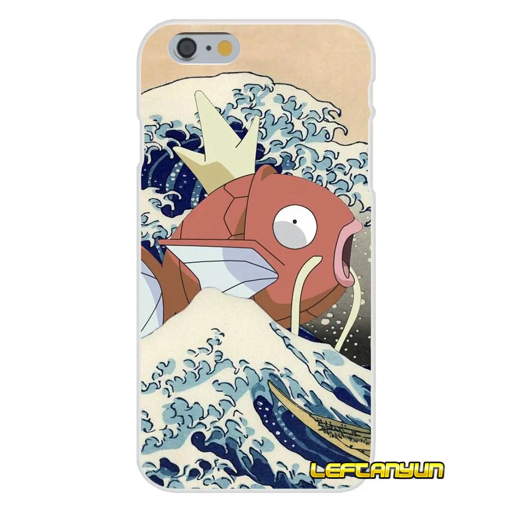 The Great Wave Off Kanto pokemon Accessories Phone Cases Covers For Samsung Galaxy A3 A5 A7 J1 J2 J3 J5 J7 2015 2016 2017 | Мобильные