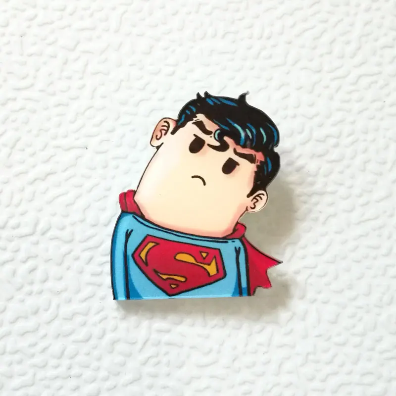 A0037 1 шт. Harajuku Pin значок пластиковая брошь герой Значки для одежды значок на рюкзаке акриловые значки на одежду - Цвет: A0037