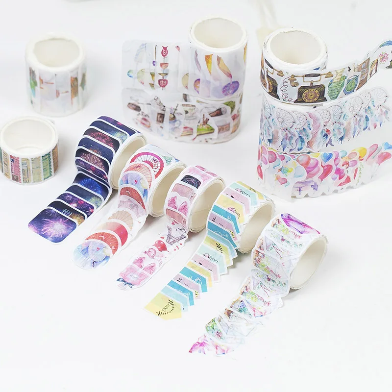 DIY Kawaii хрустальные лесные продукты японский маскирующий васи ленты милые