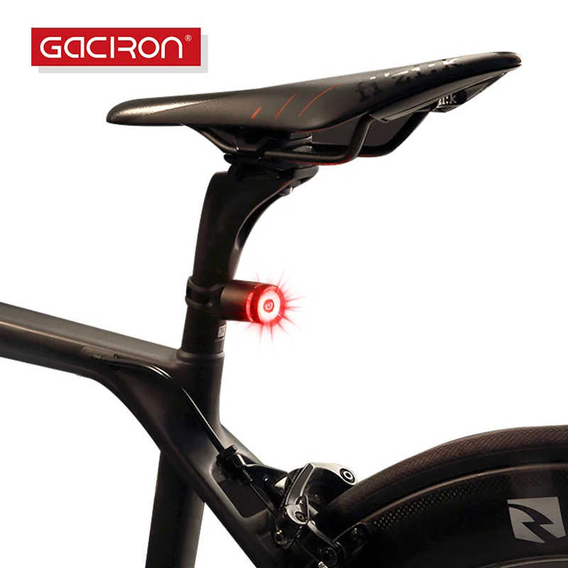 Gaciron Bike Taillight Waterproof Riding Rear light LED USB Rechargeable Road Cycling Back Tail-lamp Bicycle Light Accessories