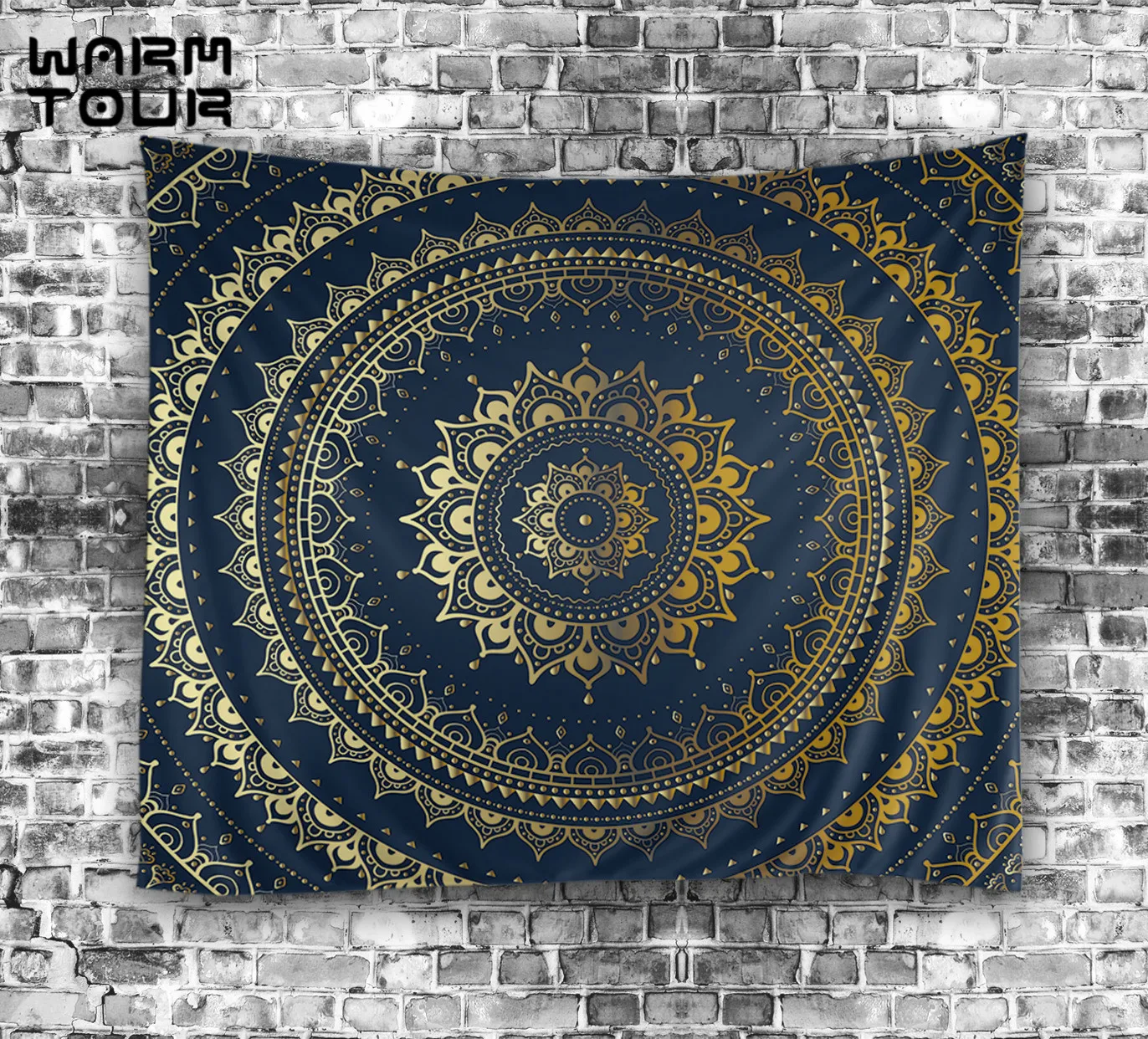 Теплый Тур Новый Индийский Мандала и слон гобелен настенный экзотический ветер