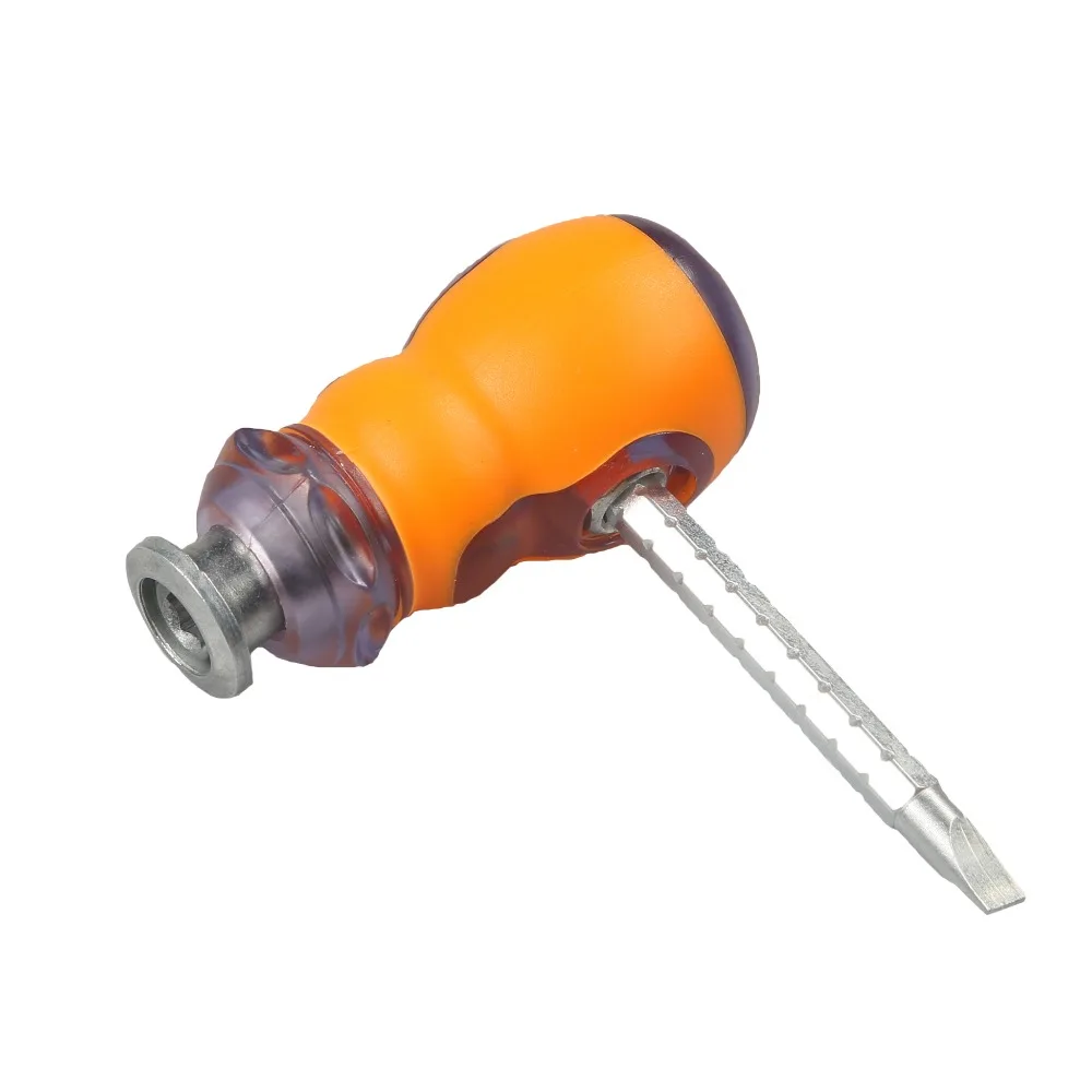 1Pc High Quality Double End Screwdriver Flat Phillips Screw Driver Random Color Utility |
