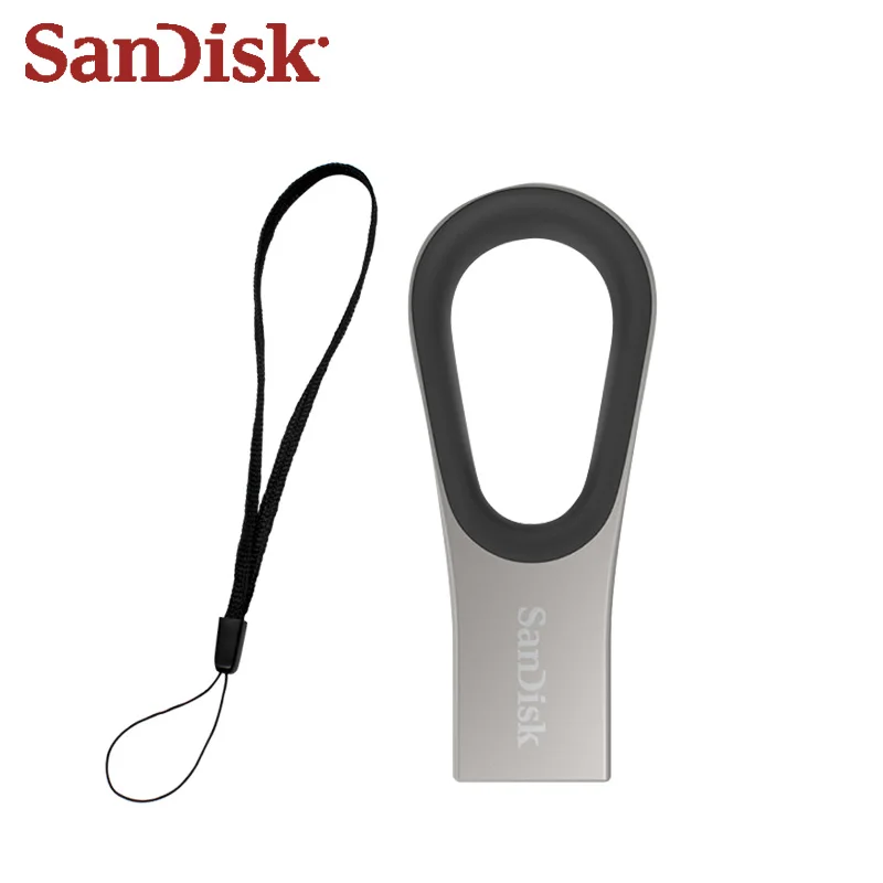 Оригинальный флеш накопитель Sandisk Ultra Loop USB 3 0 флешка 64 ГБ мини металлический флэш