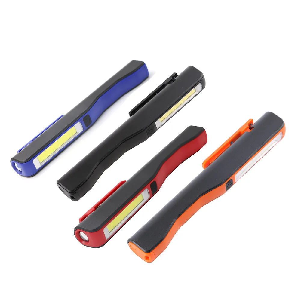 Новейший USB Chargeing мини карман для ручки COB светодиодный вспышка светильник