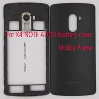middle holder middle frame battery back cover for k4 note a7010 housing cover with camera lenspower volume buttons replacement