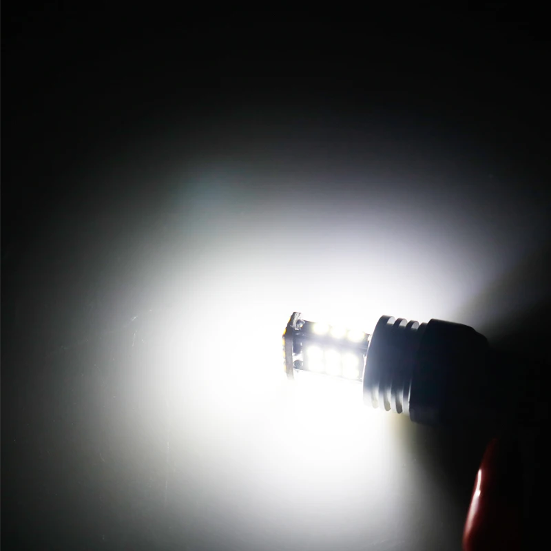Автомобильная лампа P21W w21w 7443 w16w Canbus 1 шт. 12 В 3030SMD W16W светодиодный противотуманный