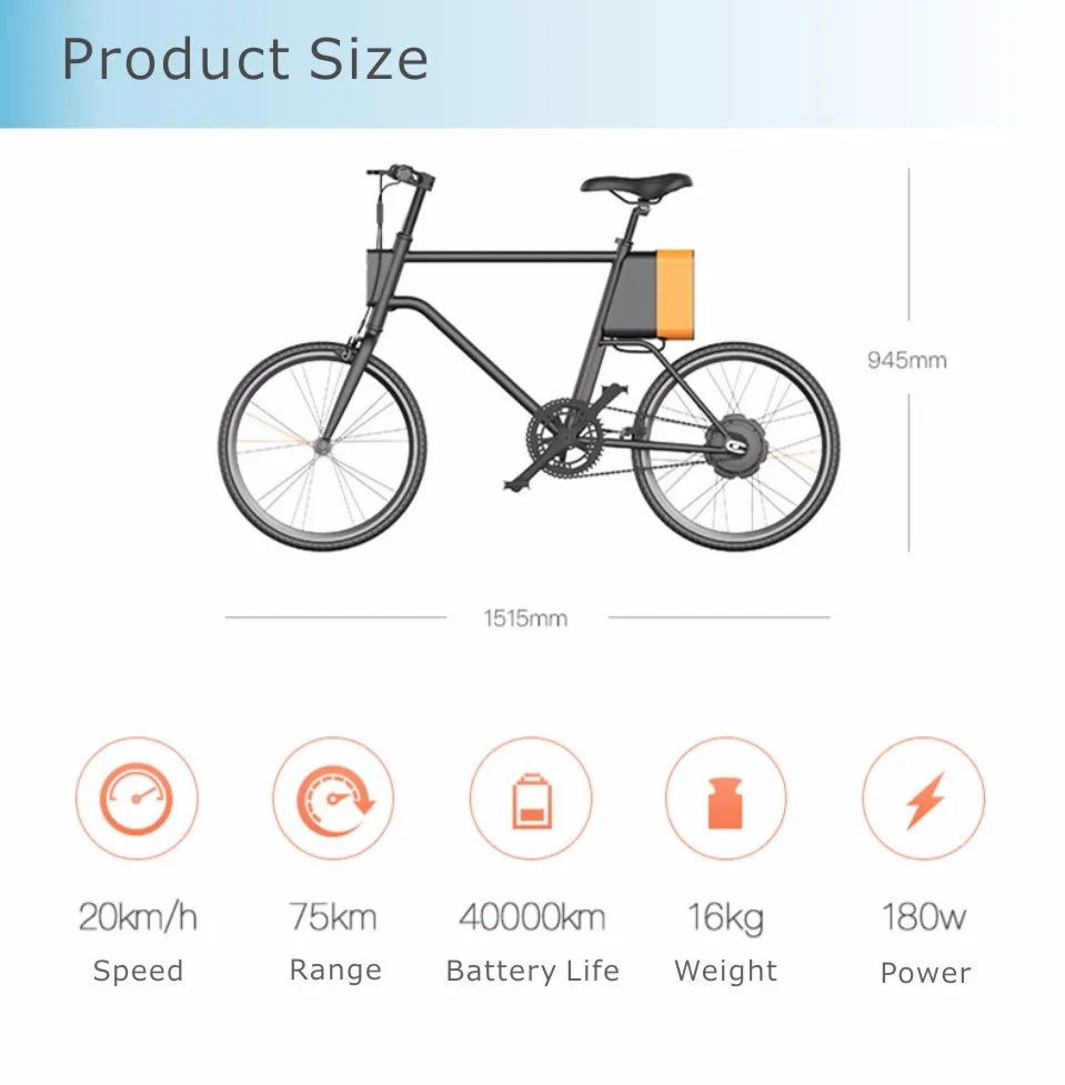 YUNBIKE C1 электрический велосипед, литиевая батарея питания велосипеда, два колеса вместо ходьбы Электрический взрослый велосипед