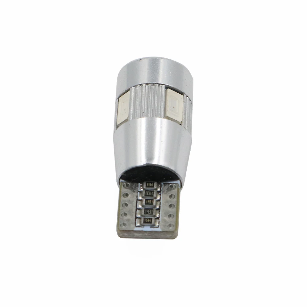 YSY 500X авто светодиодный Canbus T10 6 SMD 5630 W5W 192 194 белый 12V автомобиль Клин Парковка купол