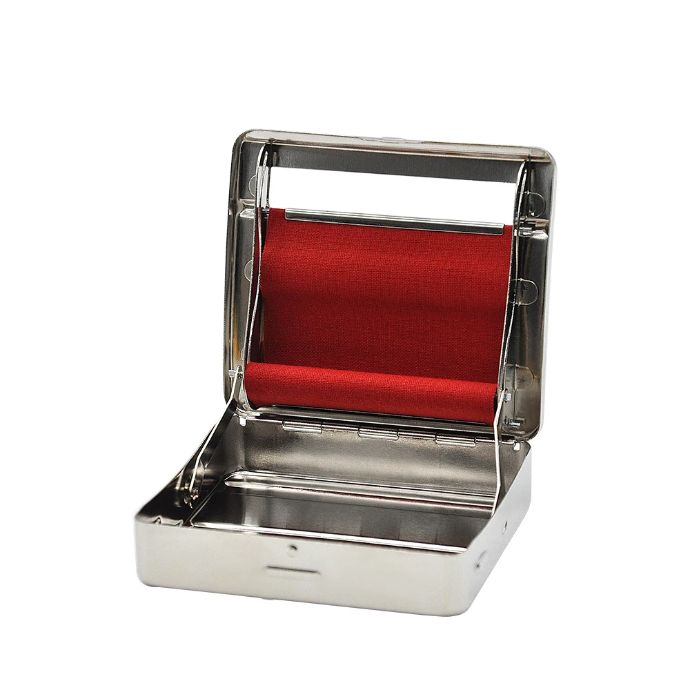 HORNET DANGER Metal Rolling Machine Case Storage Case With Fabric For 70MM Paper Cigarette Roller Cigarette Maker