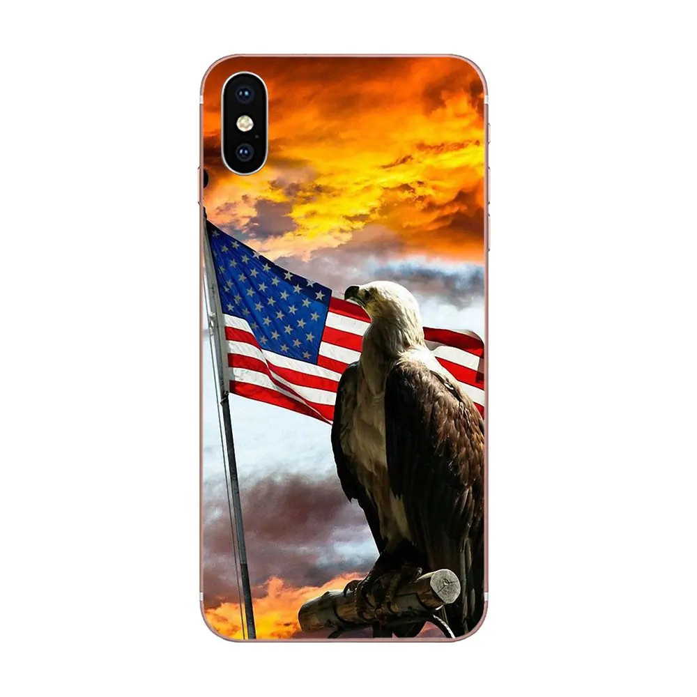 Американский американский флаг для Galaxy Alpha Note 3 4 10 A10 A20 A20E A30 A40 A50 A60 A70 A80 A90 M10 M20 M30