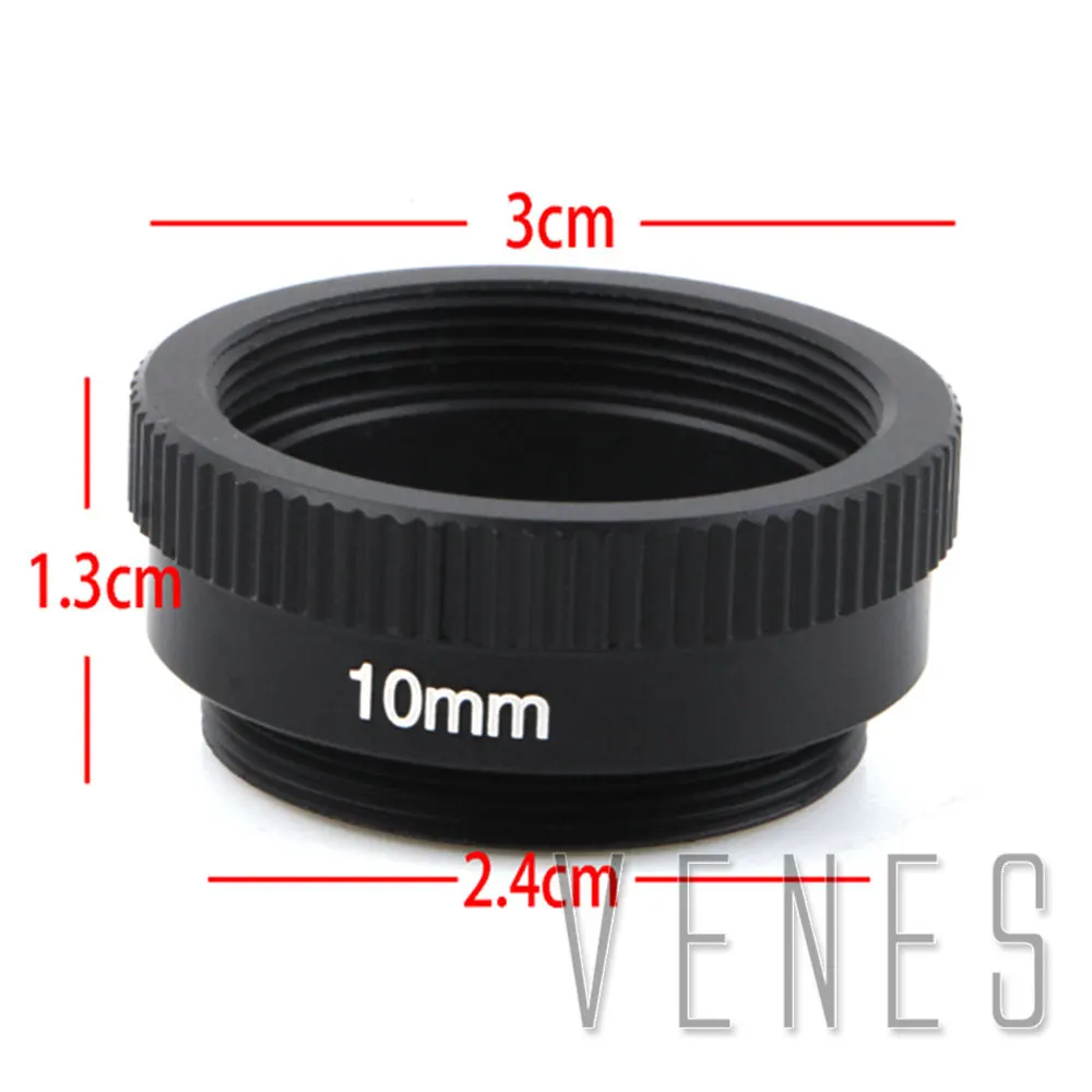 Новинка! Кольцо адаптер для объектива 10 мм камеры видеонаблюдения|extension tube|lens adapter