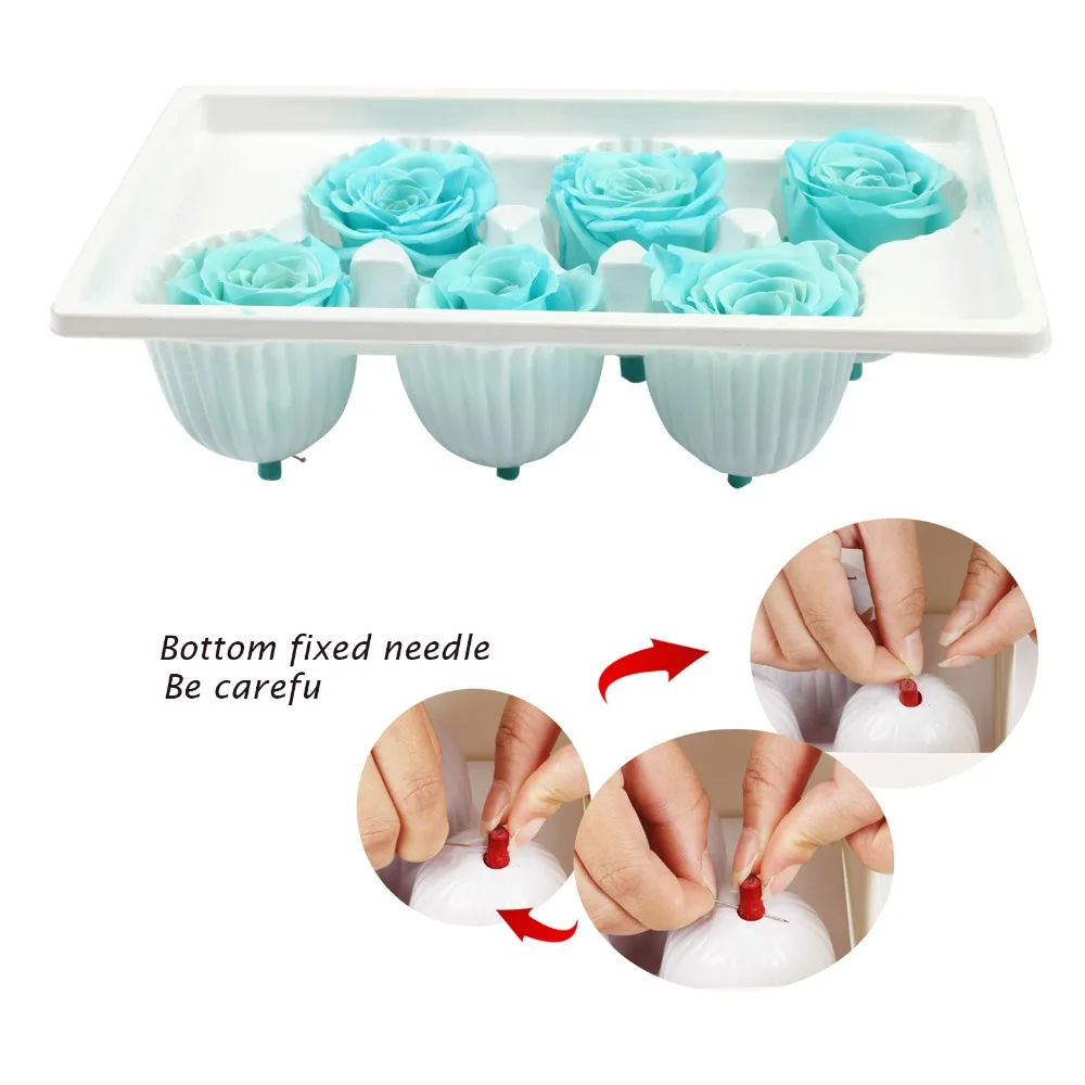 6 шт./кор. высокое качество &quotЗаконсервированные&quot Цветы 5 см консервированные