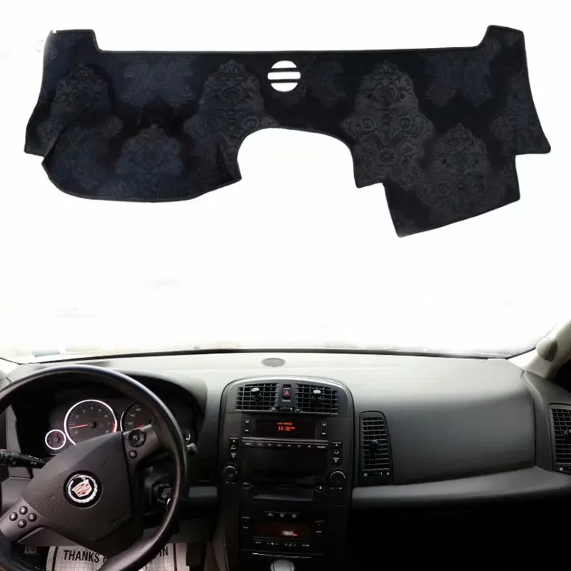 

Для Cadillac CTS 2003-2007 фланелевые Dashmats приборная панель охватывает Dash колодки коврик в машину солнцезащитный козырек под заказ 2004 2005 2006