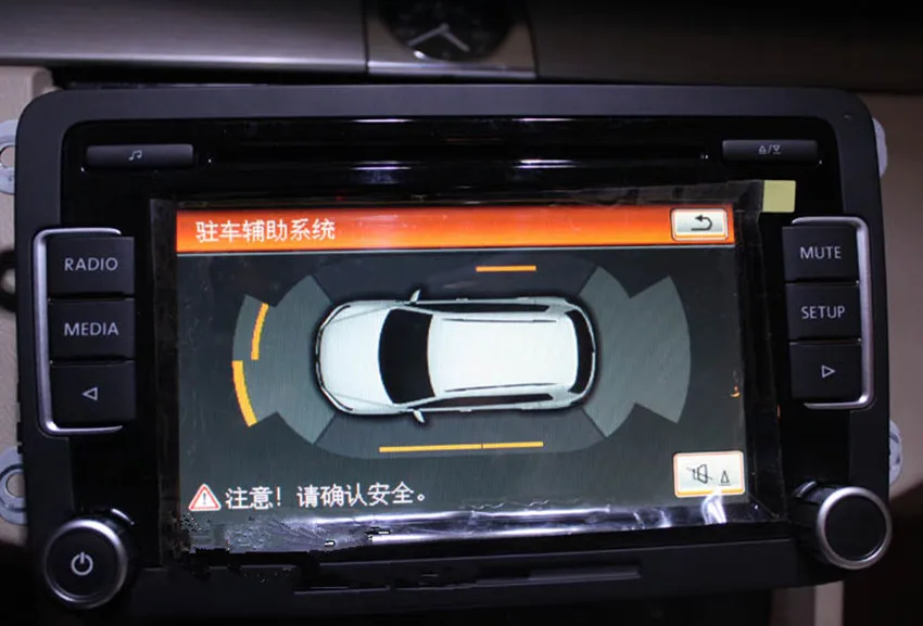 Оригинальное автомобильное радио RCD510 CD USB AUX РВК заднего вида Камера для гольфа 5 6