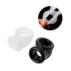 Силиконовое суперэластичное кольцо на пенис, насадка на пенис с шариком, секс-игрушки, эротические игрушки с задержкой времени, насадка на пенис для мужчин