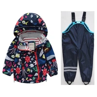 boys and girls childrens clothing childrens jacket coat spring and autumn baby windbreaker pants