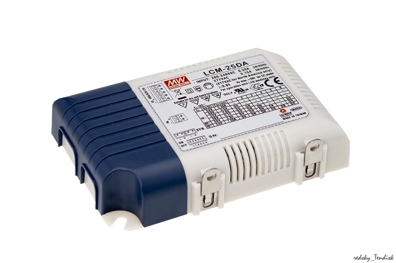 1 упаковка) Meanwell 40/60W DALI Диммируемый источник питания LCM-40/60DA 350mA 500mA 600mA 700mA 900mA 1050mA 1400mA мульти-выход PFC
