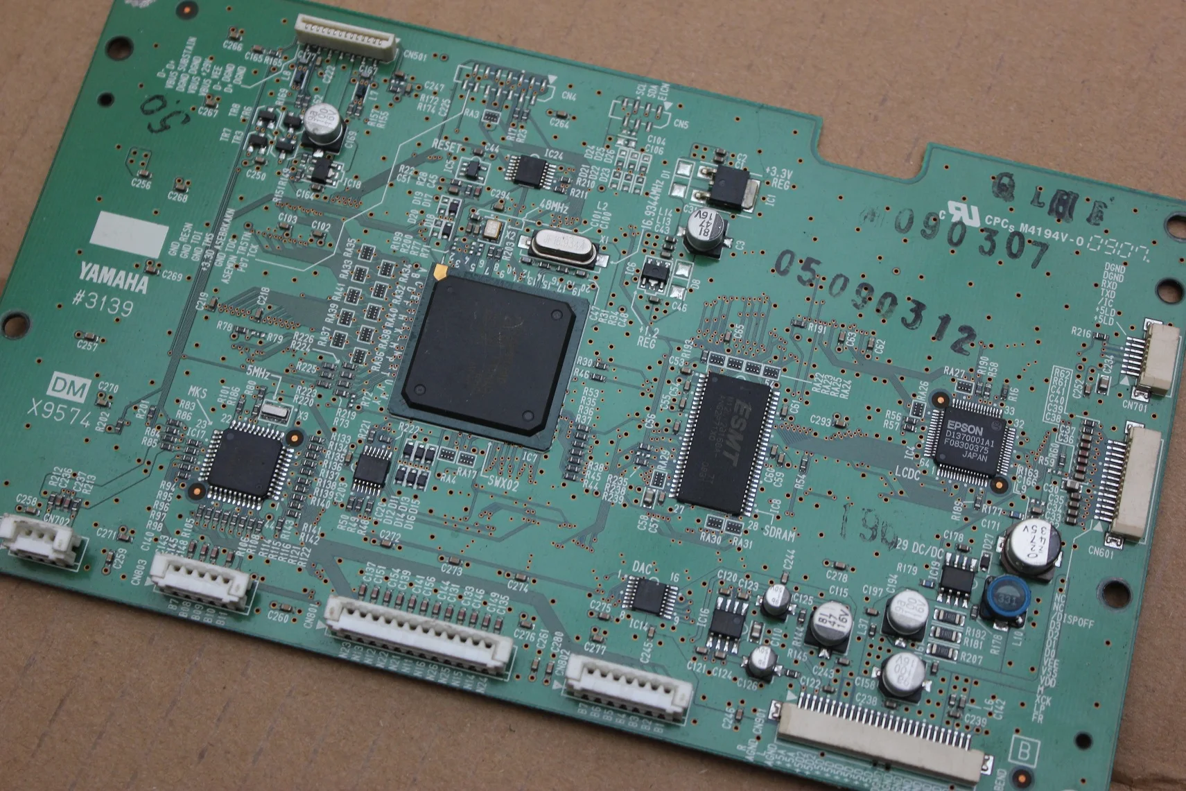 FOR Yamaha PSR-S550 PSRS550 PSR S550 Keyboard Motherboard Original and CPU XR951A0 | Компьютеры и офис