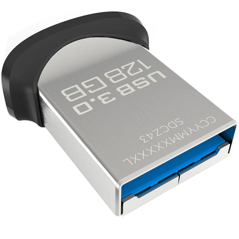 SanDisk Ultra Fit USB флэш накопитель 64 ГБ CZ43 16 мини 3 0 до 130 МБ/с. флешки высокое Скорость Stick