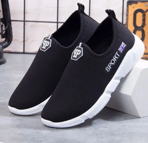 ONKE Promotion Men Running Shoe Breathable Mesh Sock Sneakers Man Slip On Plat Trainers Size 38-44 Sport Shoes sapatilhas mulher | Спорт и
