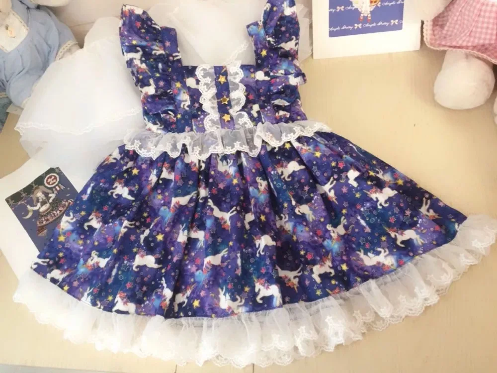 Одежда для куклы BJD из чистого хлопка джинсовая японская и ветрозащитная одежда