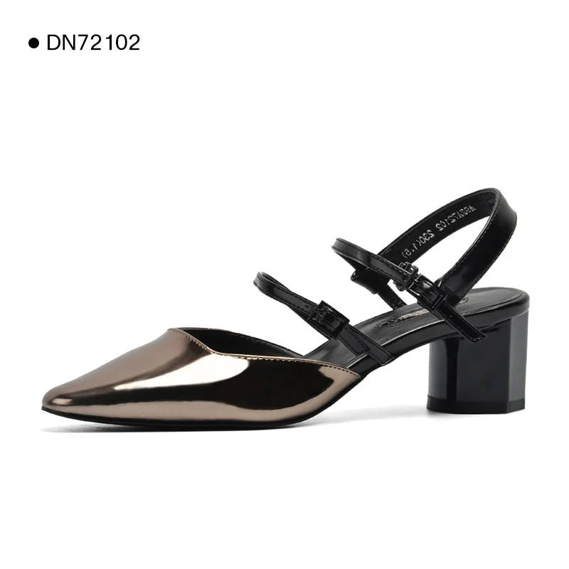 DN12702-Bronze Donna-in/распродажа; сезон лето; Лидер продаж; женские босоножки на платформе и танкетке; босоножки на плоской подошве ручной работы из натуральной кожи на высоком каблуке; женская обувь; коллекция года - Цвет: DN12702-Bronze