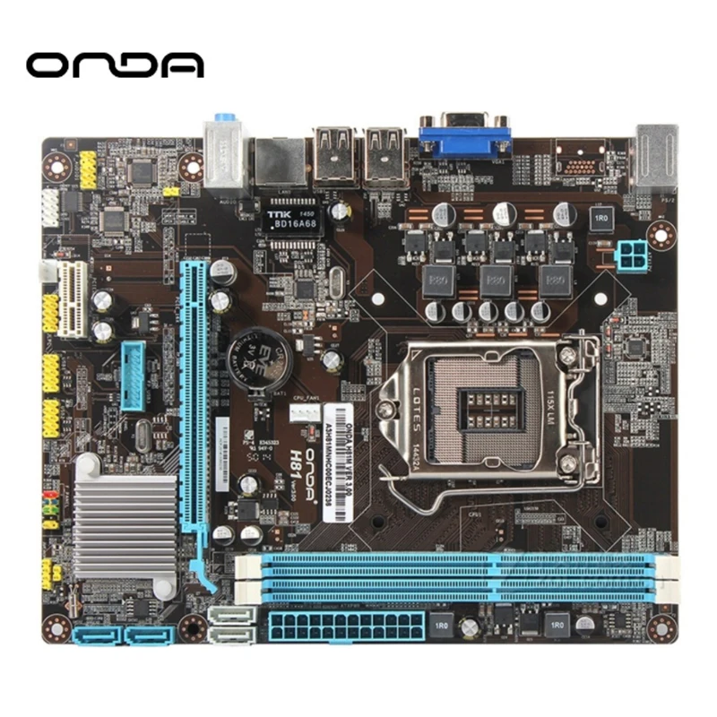Onda H81M материнская плата LGA 1150 DDR3 32 Гб SATA3.0 SATA2.0 VGA/DVI Материнские платы 