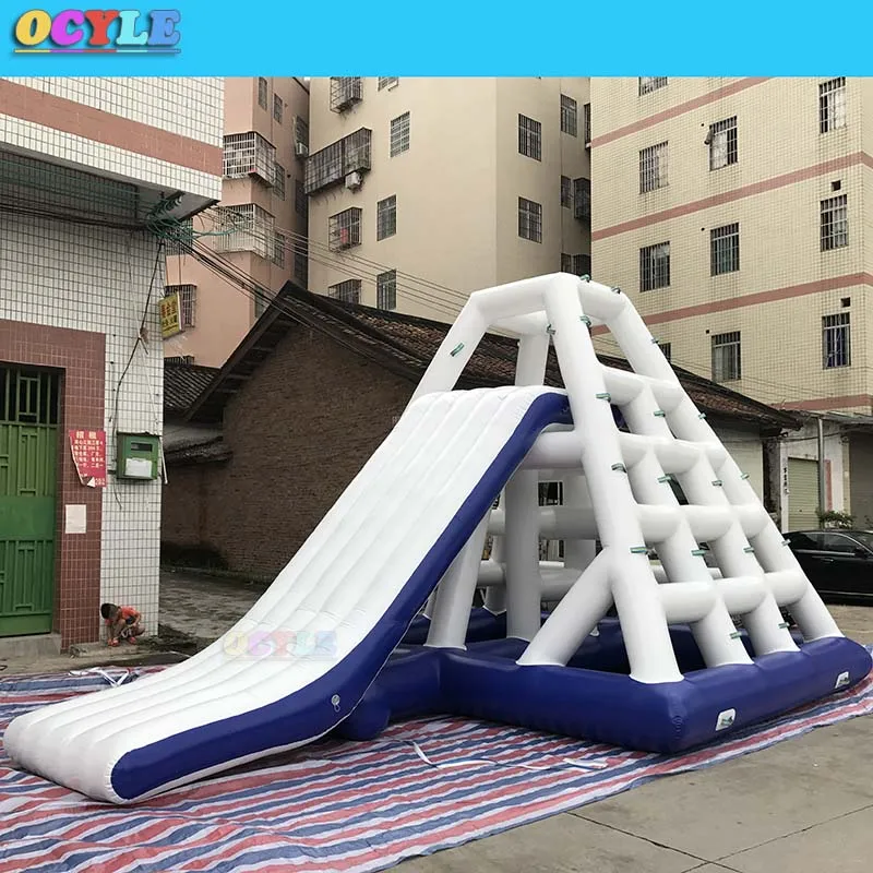 Ostyle Бесплатная доставка L7 * W5 H4m надувные водные горки для бассейна аквапарк