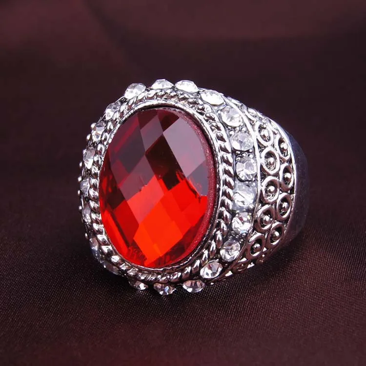 wholesale Cute Vintage emerald Crystal ring for Women Fancy JewelryAnd Green Cheap JewelryGold Plated Rings New Sale Hot | Украшения и