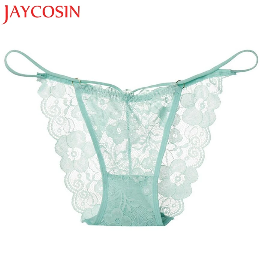Женские кружевные трусики стринги JAYCOSIN 2018 нижнее белье Прямая поставка Aug