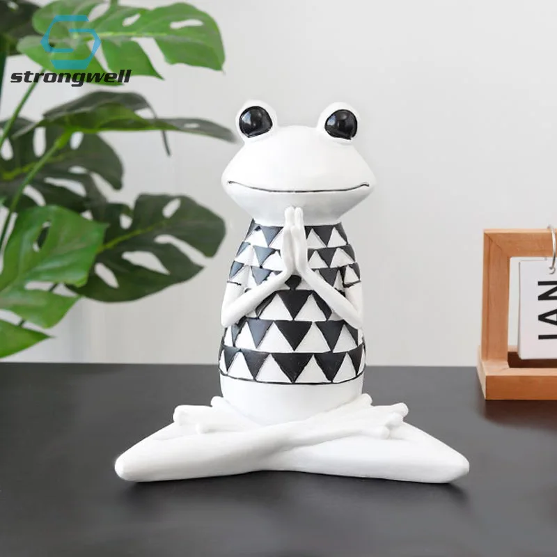 Strongwell украшения дома Yoga фигурка лягушки современный скандинавский INS смолы