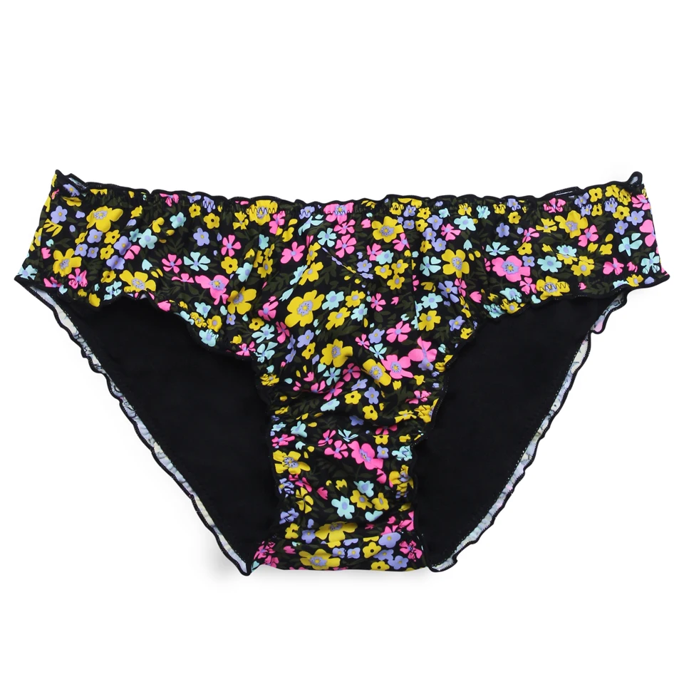 Cobunny Для женщин бандо Купальники цветочный Maillot de bain Push Up комплект бикини 2018