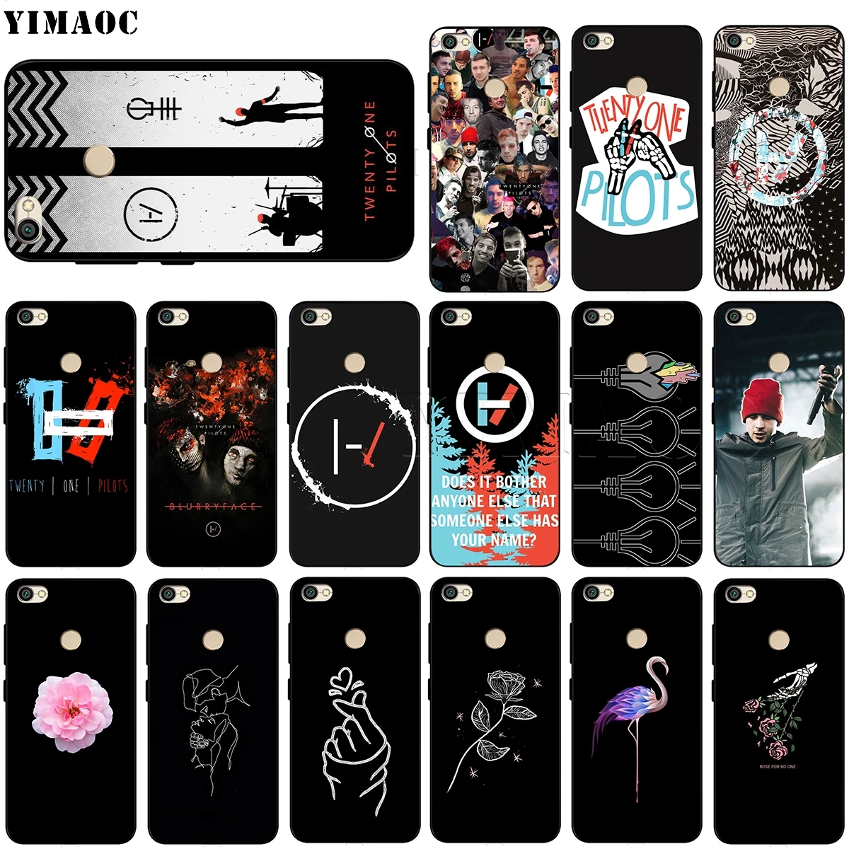 Чехол Twenty One Pilots Tyler Joseph для Xiaomi Redmi MI Note MAX 3 6a 7 6 8 9 10 GO SE A1 A2 A3 Lite 8A F1 Pro|Бамперы| |