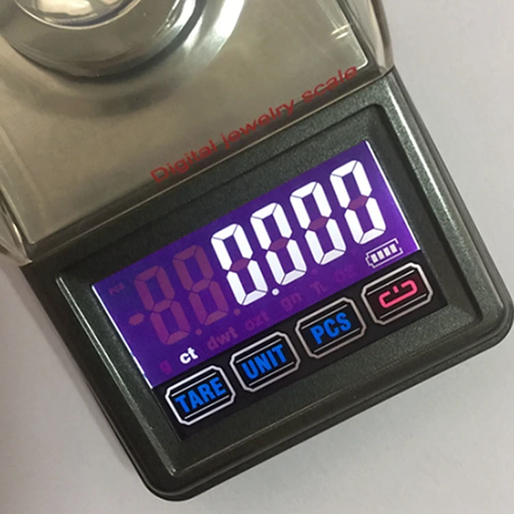 0.001g Precise Digital Jewelry Scales 20g 30g 50g Portable Electronic Counter Carat USB Scale Touch LCD Gold Germ Weight Balance