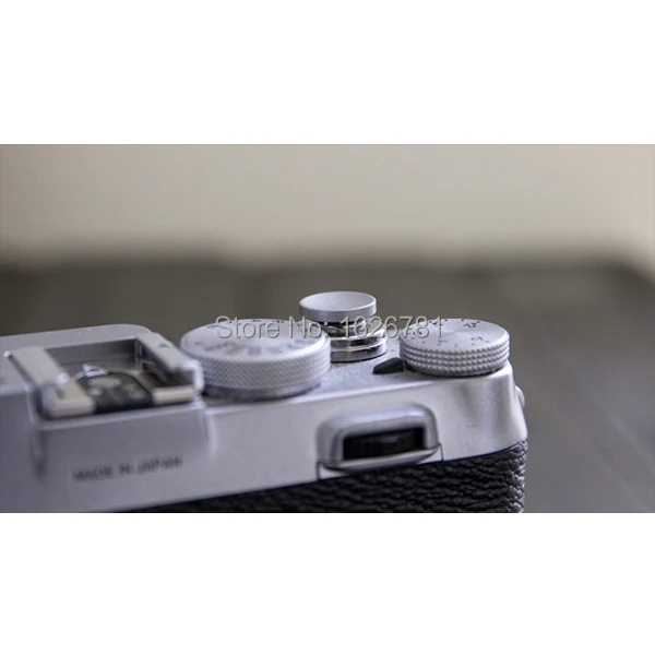 Совершенно новая вогнутая кнопка спуска затвора подходит для Fujifilm Fuji X-E1 X10 X20 X100S