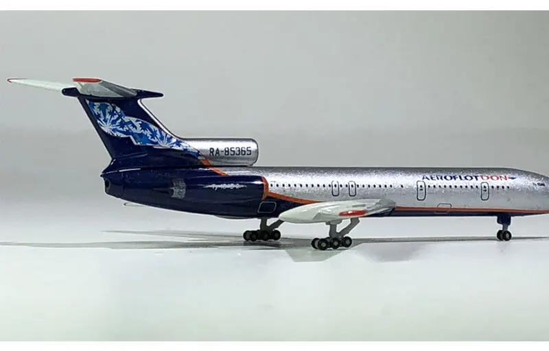 1:500 Аэрофлот-Норд TU-154 RA-85365 русская авиакомпания металлическая шкала статическая Изысканная имитация Игрушечная модель самолета подарок для мальчика