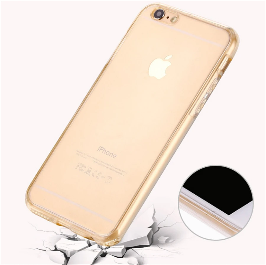 360 полноразмерный силиконовый чехол для IPhone 11 12 Pro Max X Xr Xs противоударный мягкий