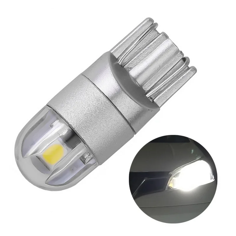 TOSPRA Авто супер яркий T10 Led COB CANBUS 194 W5W LED безошибочный Автомобильный свет