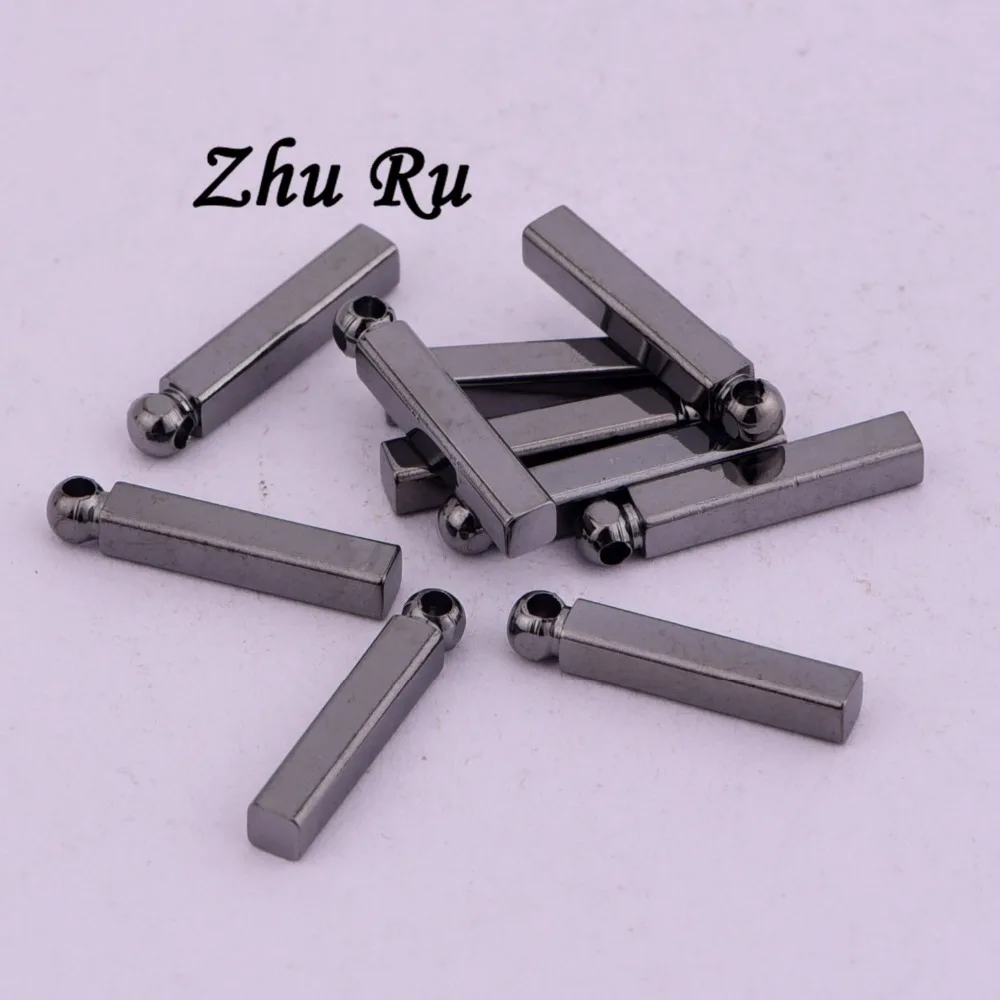 ZHU RU 20 шт./лот 12*2 мм длинные кубики с круглой головкой полоска моста форма колонны