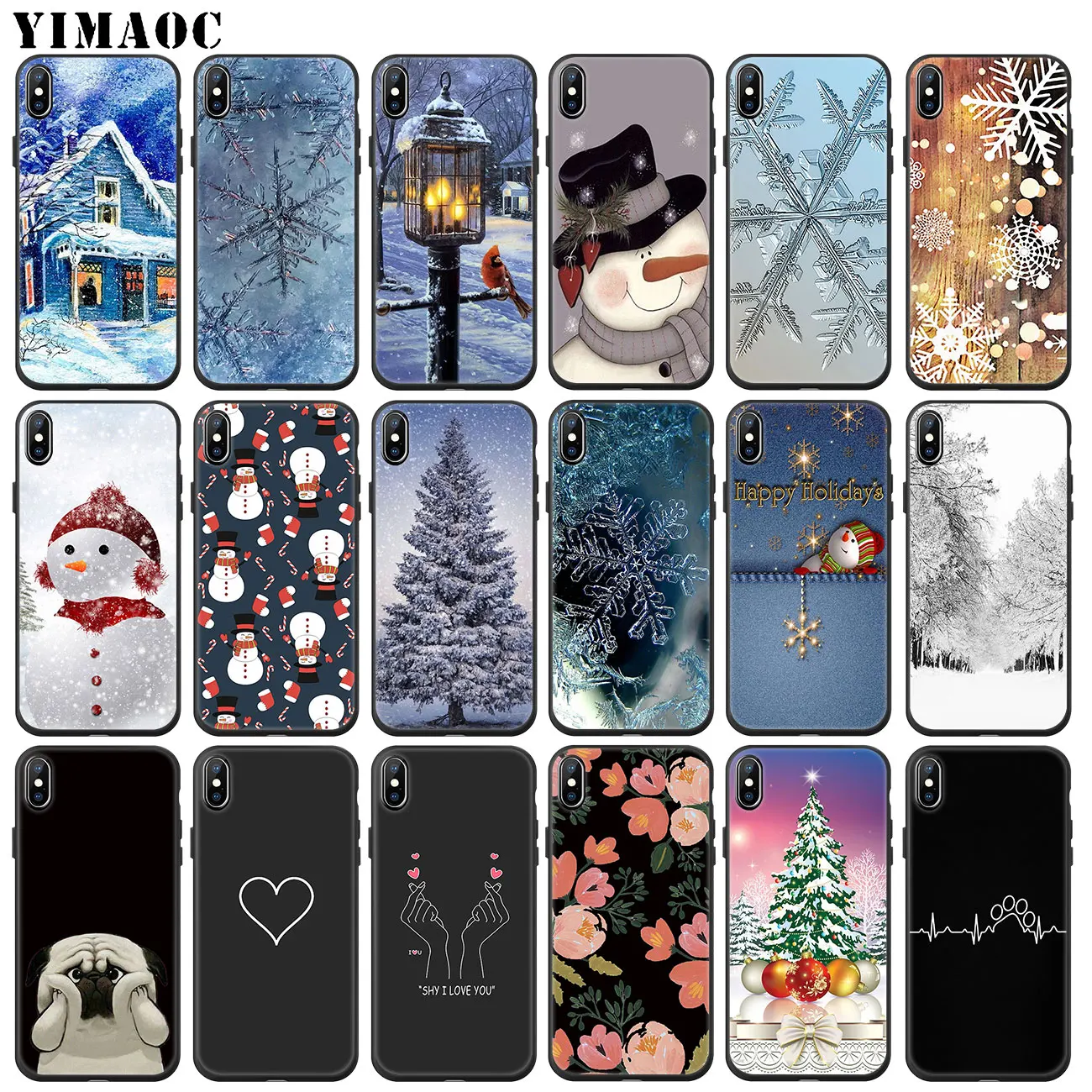 Мягкий силиконовый чехол для iPhone 11 Pro XS Max XR X 6 6S 7 8 Plus 5|Бамперы| |