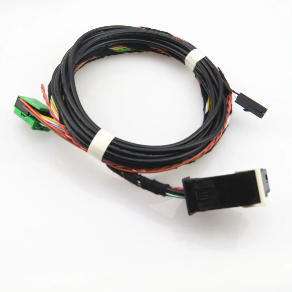 FHAWKEYEQ RCD510 RNS510 9w2 модуль Bluetooth Avec микрофон Harnais для VW Golf Jetta MK5 MK6 Passat B6 B7 Tiguan 1K8 035 730 D