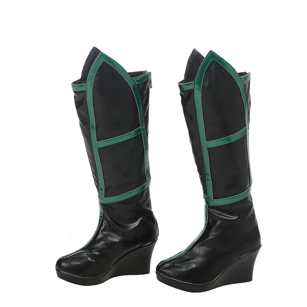 Shoes Хэллоуин Тор Ragnarok Hela косплей костюм наряд плащ-комбинезон ботинки - Цвет: Shoes