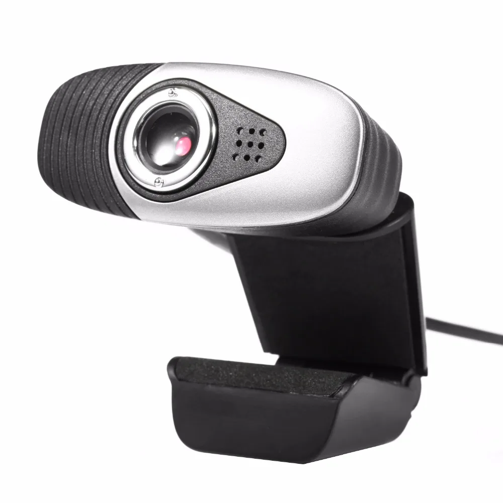 Webcam HD 480P PC Camera with Absorption Microphone MIC for Skype Android TV Rotatable Computer USB Web Cam | Компьютеры и офис