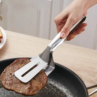 kitchen cooking tools stainless steel barbecue clip bbq tongs fried shovel bread meat vegetable clamp