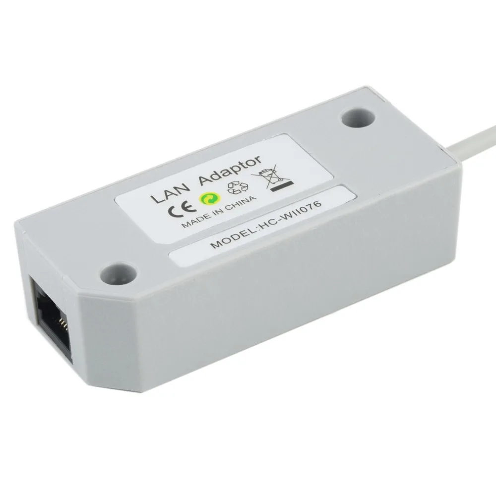 USB 2,0 Сетевая карта RJ45 LAN Сетевой разъем адаптера USB Интернет Ethernet для nintendo для wii/для wii для U/PC продвижение