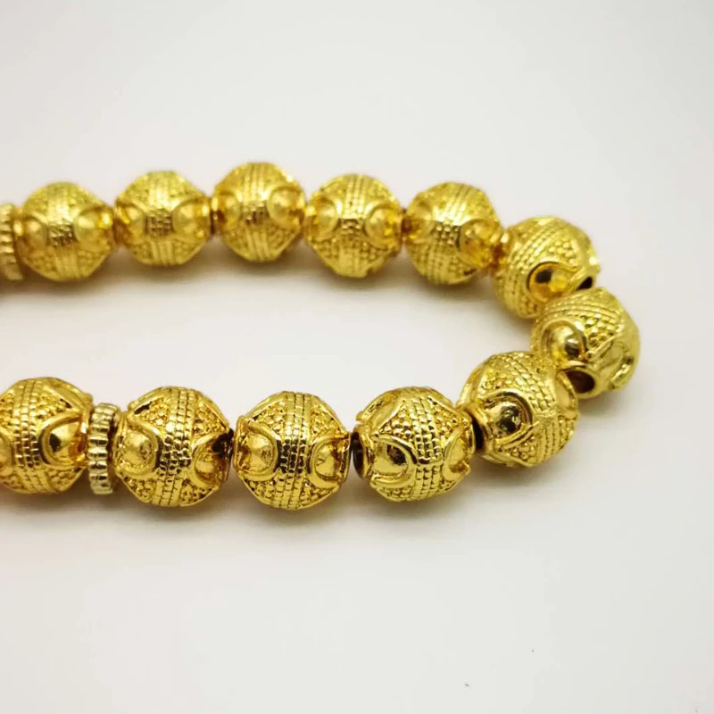 Золотой Tasbih, профессиональный магазин misbaha, 33 молитвенные бусины, ранний браслет, исламский Яркий яркий браслет (art.: 7ad473383) - 7ad473383