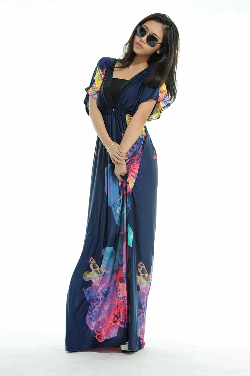 Женское пляжное платье в стиле бохо длинное размеры до 6XL|beach dress|vestidos plusdress plus |